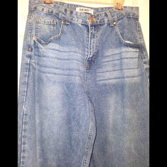 Blue Savvy Denim Jeans - Picture 7 of 7